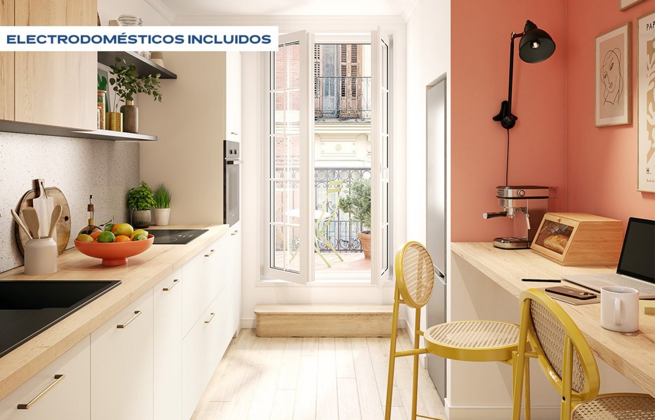 Cocina Moda compacta