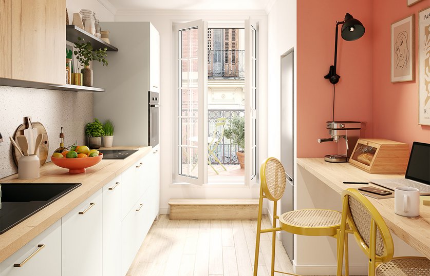 Cocina Moda compacta
