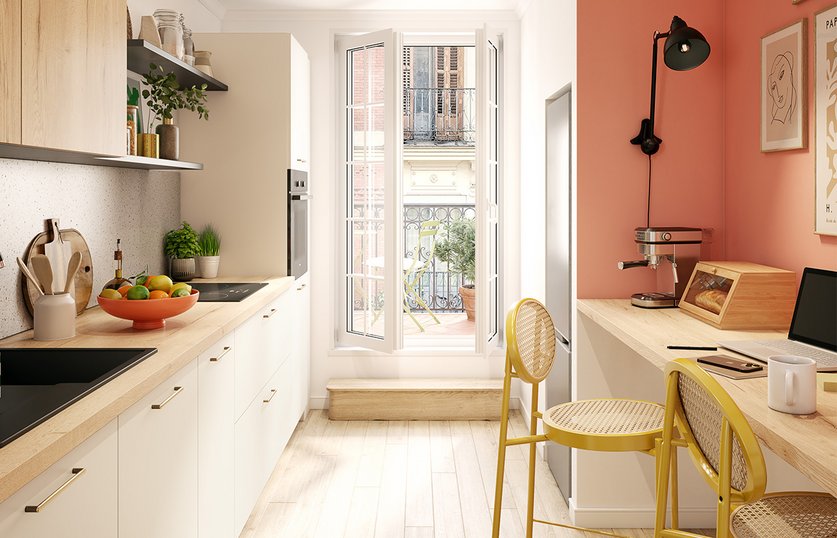 Cocina Moda compacta