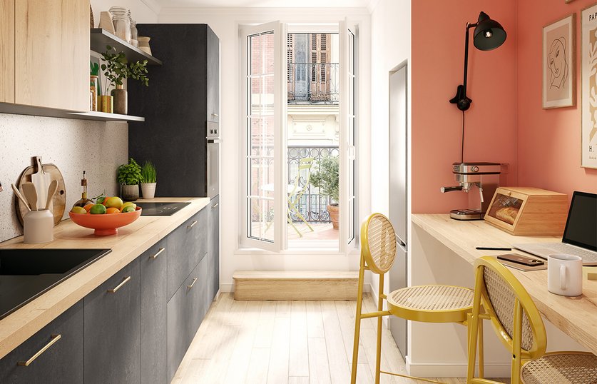 Cocina Moda compacta
