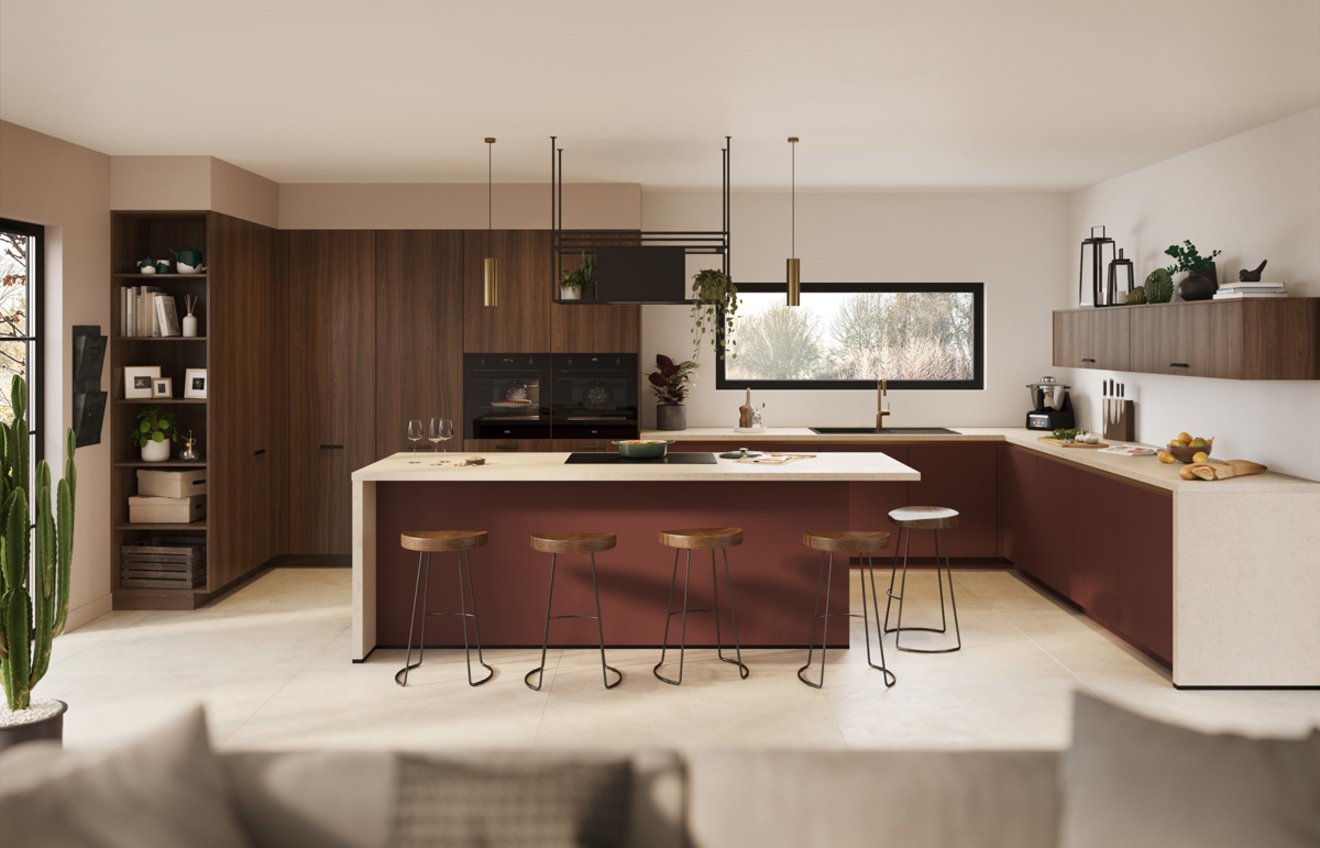 Cocina Velvet acogedora
