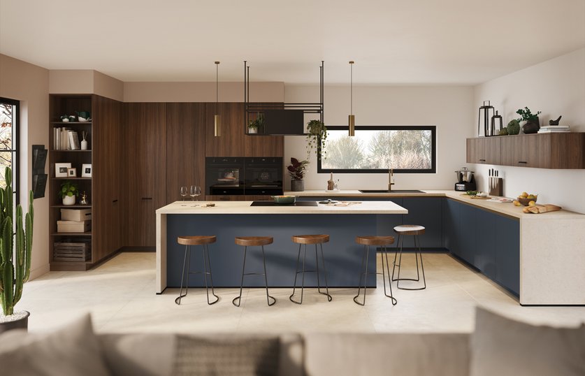Cocina Velvet acogedora