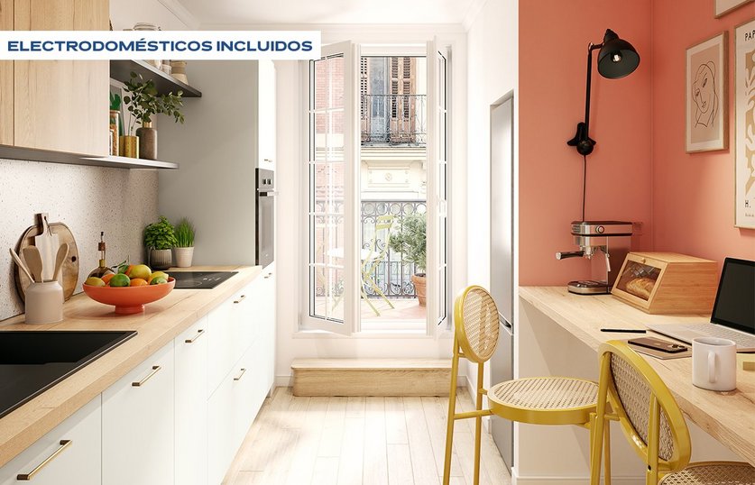 Cocina Moda compacta