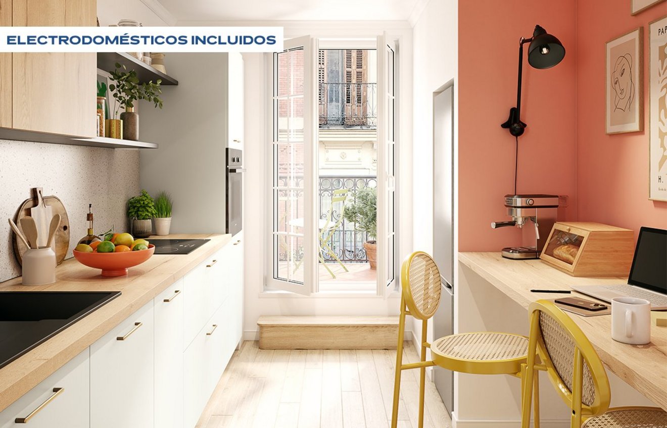 Cocina Moda compacta