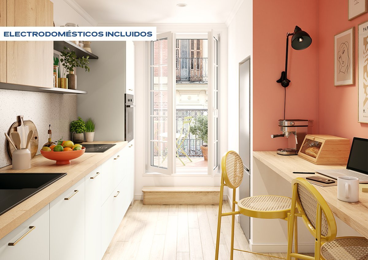 Cocina Moda compacta