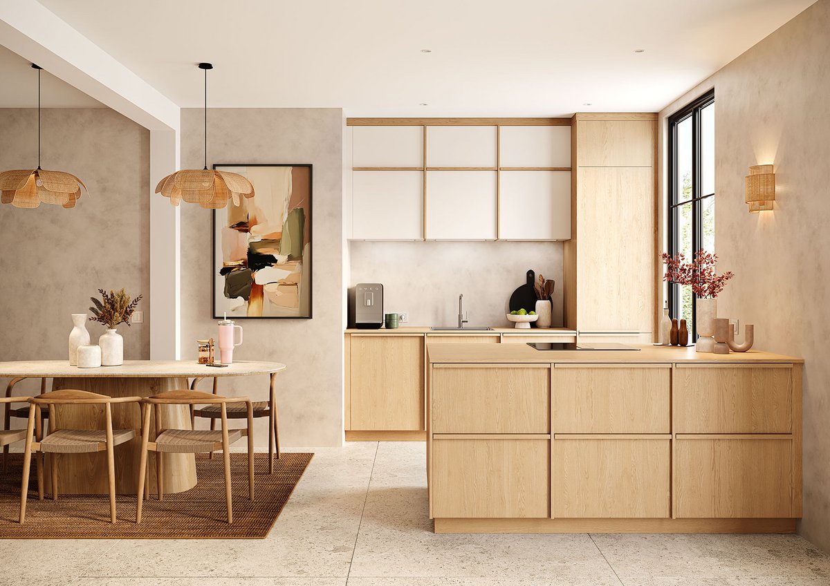 Cocina Linea Japandi