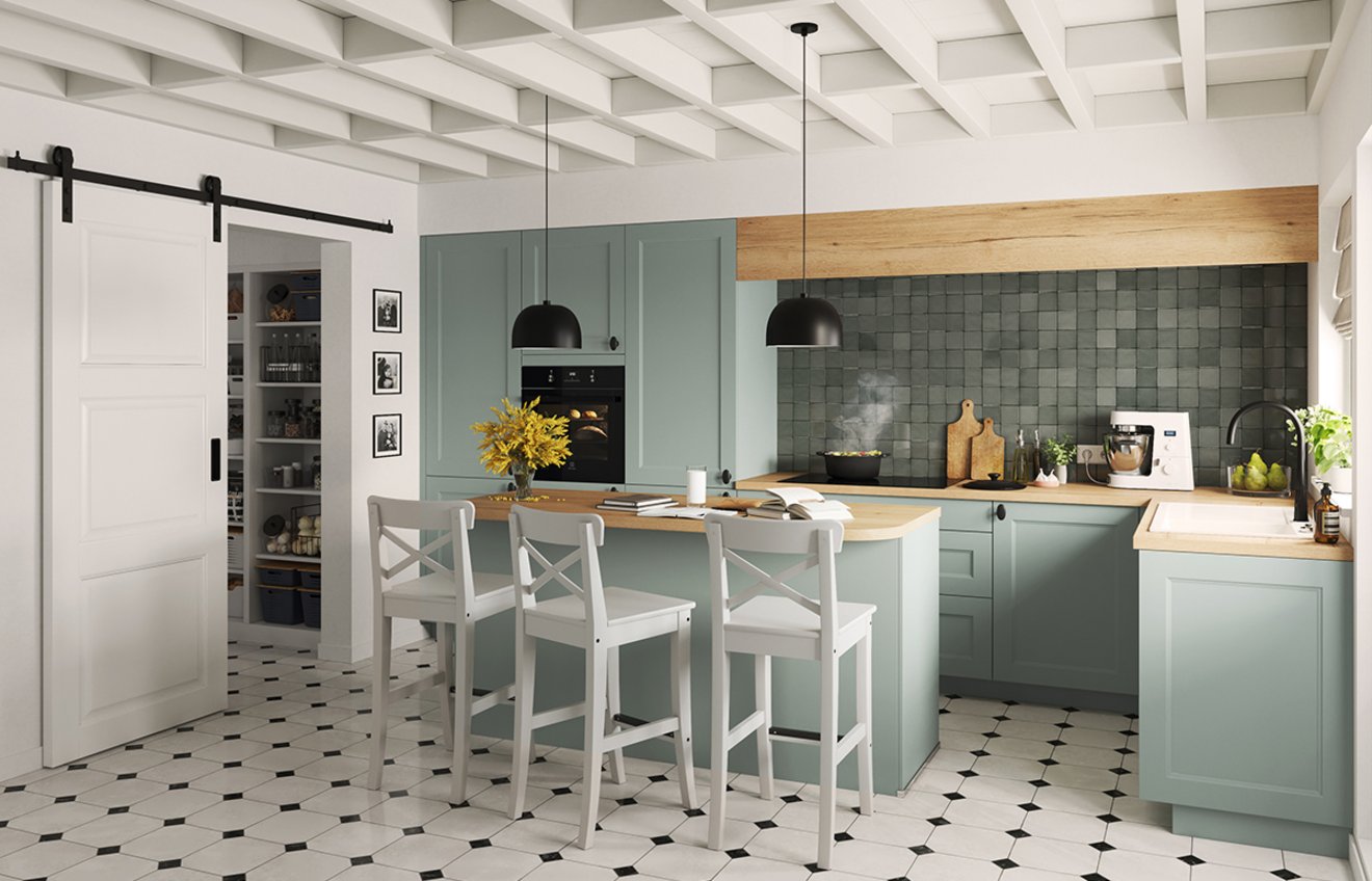 Cocina Delia cabaña