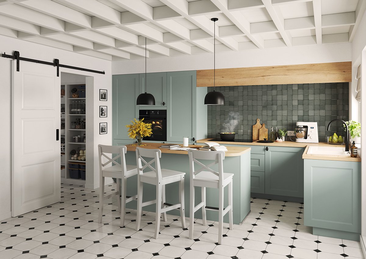 Cocina Delia cabaña