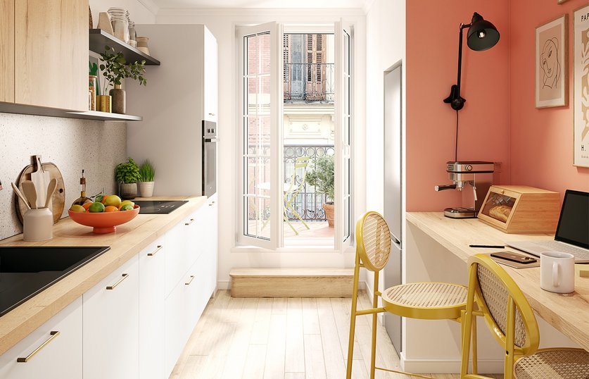 Cocina Moda compacta