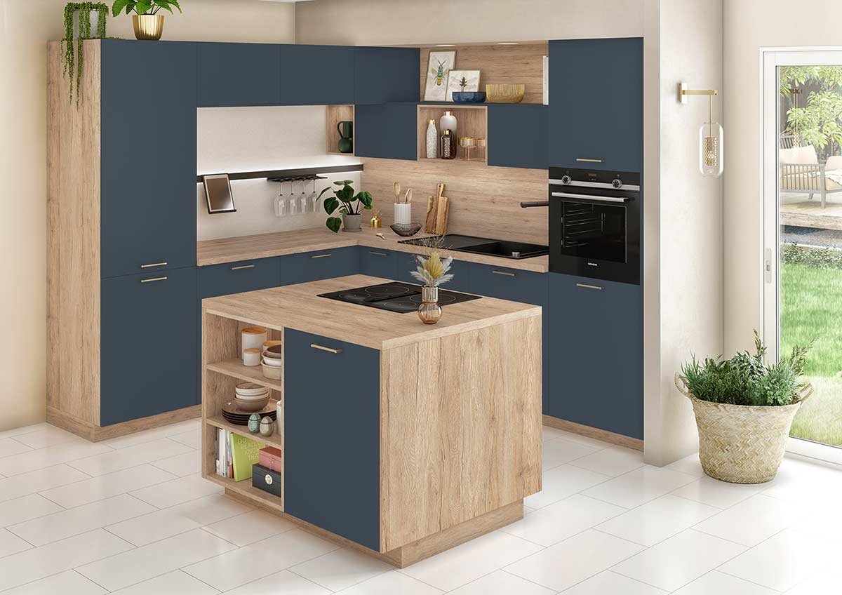 Cocina Velvet acogedora
