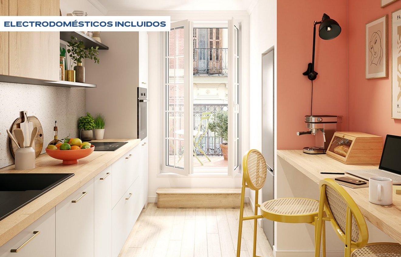 Cocina Moda compacta