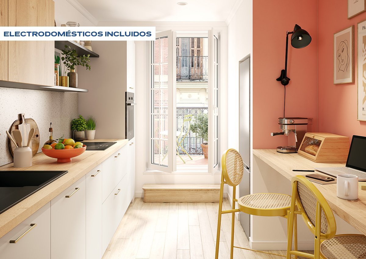 Cocina Moda compacta