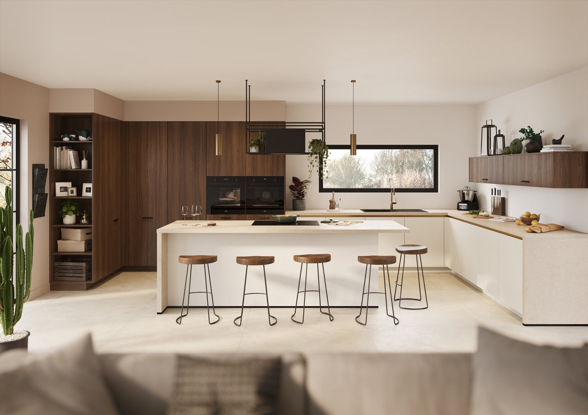 Cocina Velvet acogedora