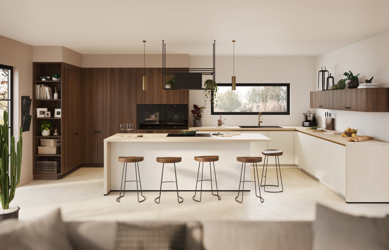 Cocina Velvet acogedora