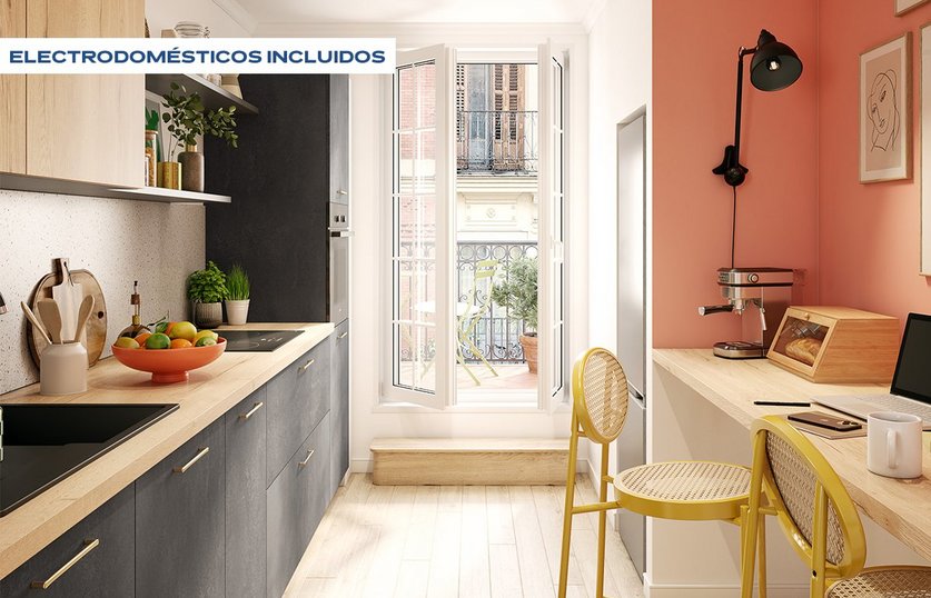 Cocina Moda compacta