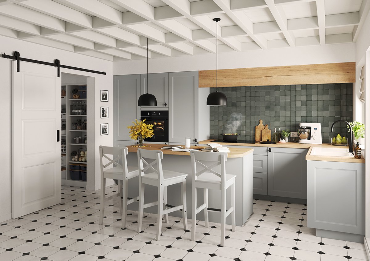 Cocina Delia cabaña