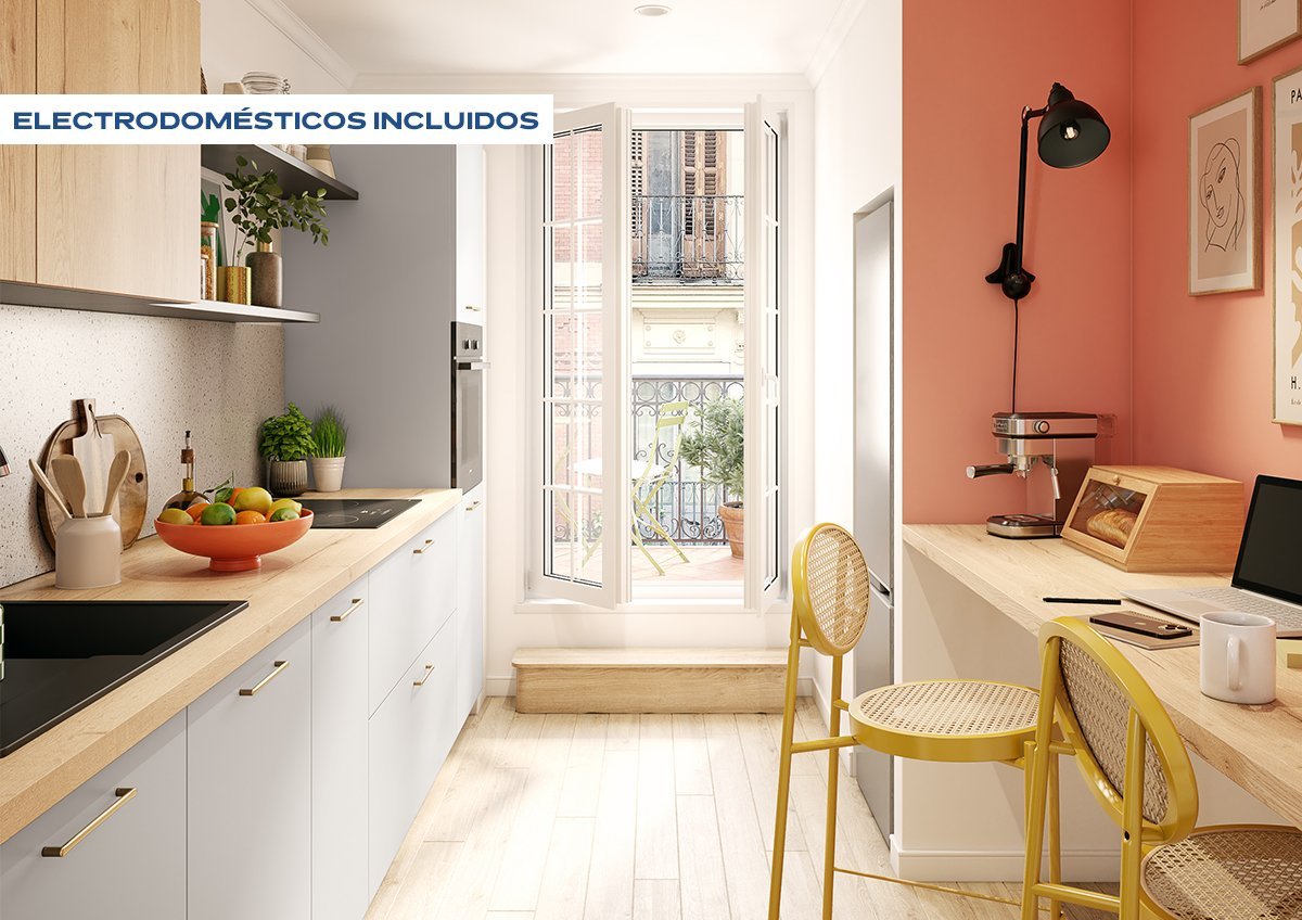 Cocina Moda compacta