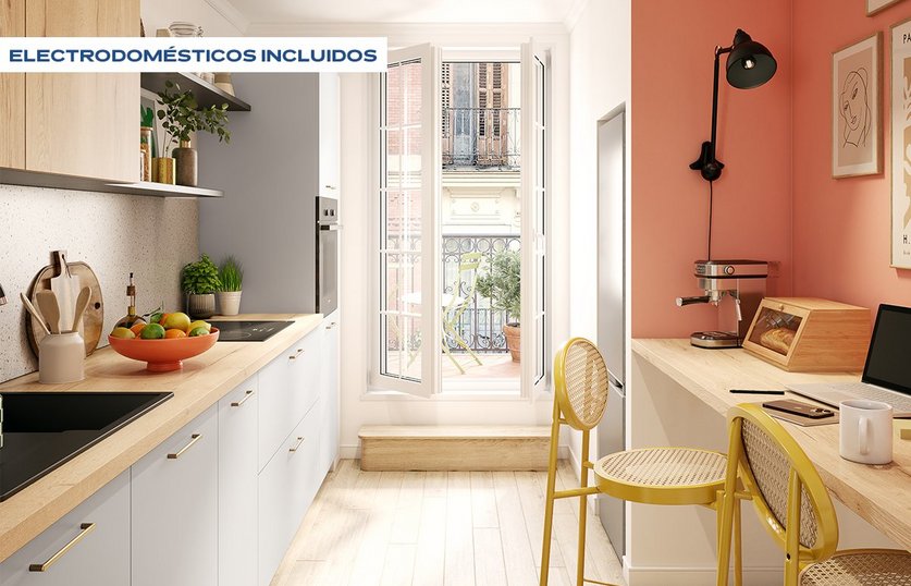 Cocina Moda compacta