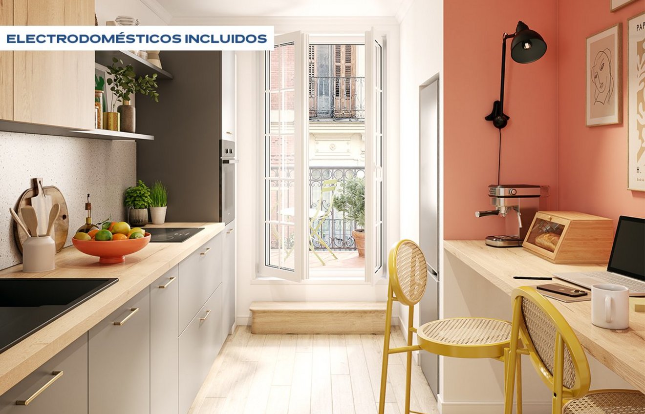 Cocina Moda compacta