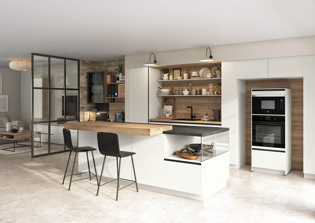 Cocina Velvet gráfica
