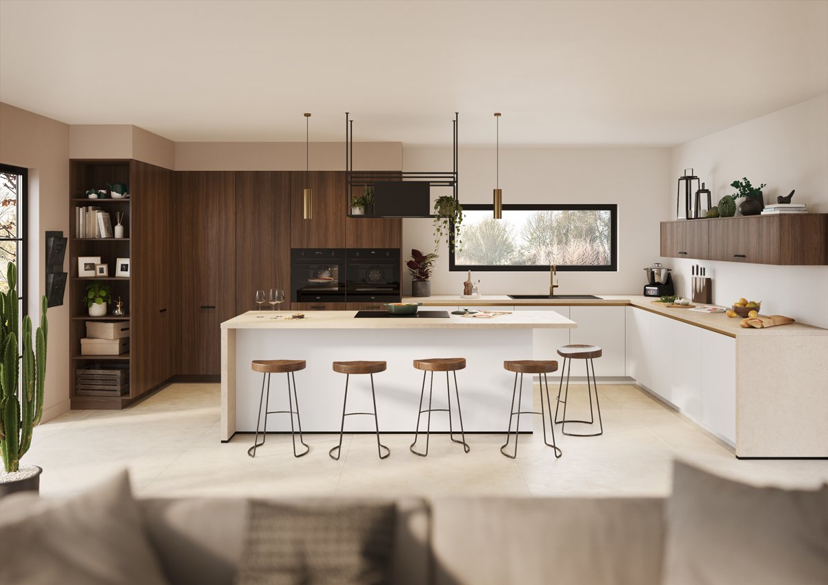 Cocina Velvet acogedora