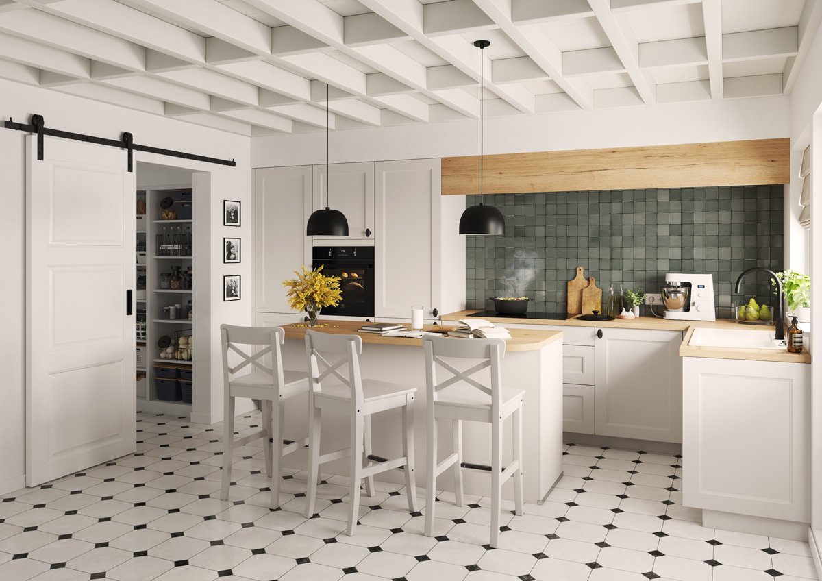 Cocina Delia cabaña