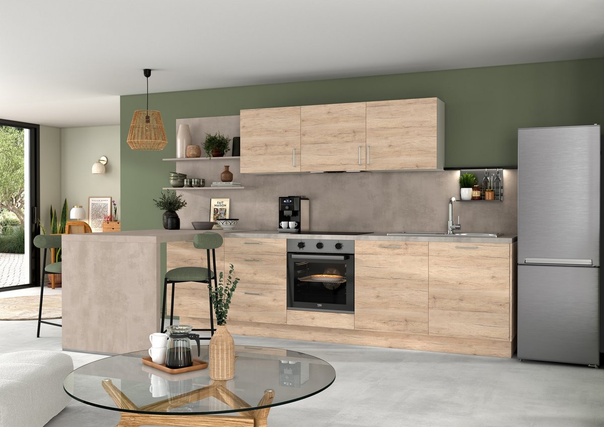 Cocina Clara acogedora