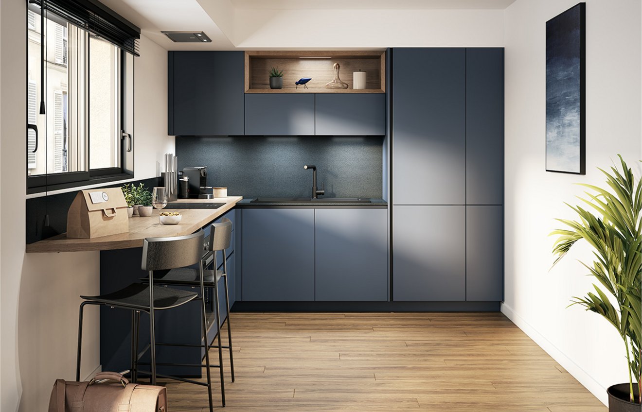 Cocina Velvet urbana