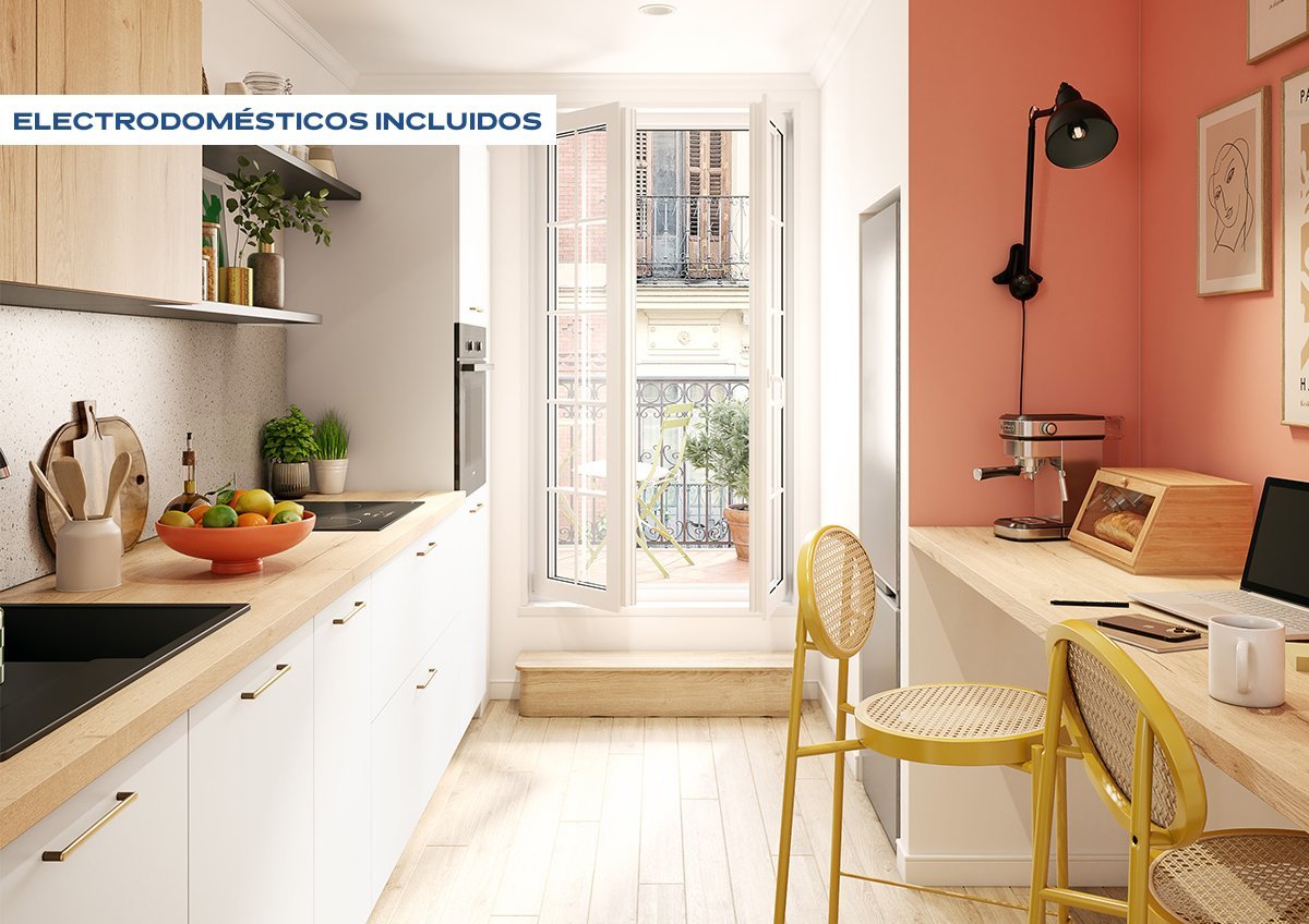 Cocina Moda compacta