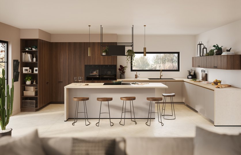 Cocina Velvet acogedora